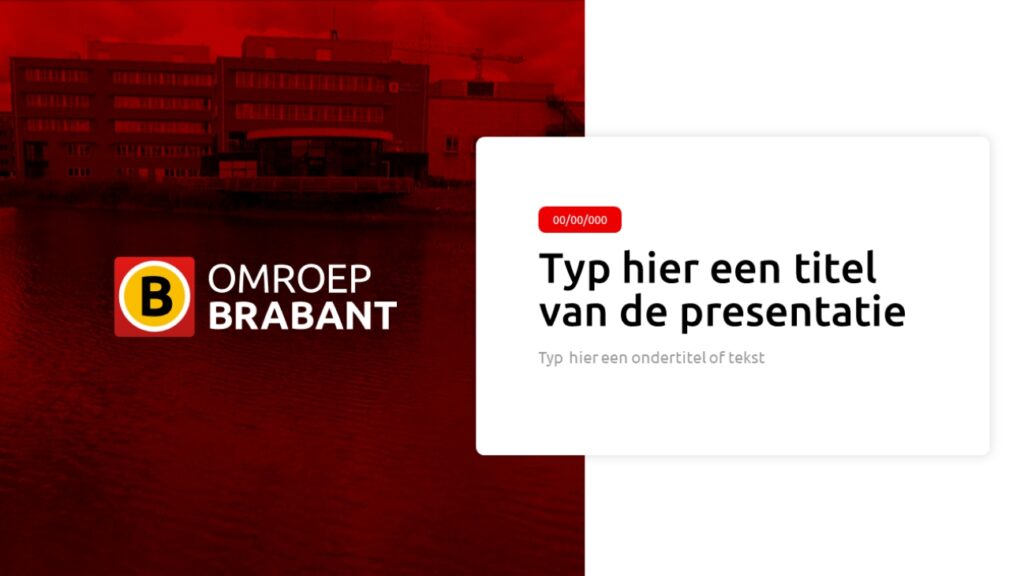 OmroepBrabant Template PowerPoint