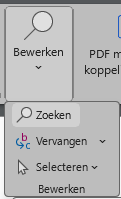 Zoeken en vervangen in PowerPoint