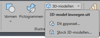 3D-modellen toevoegen en gebruiken in PowerPoint