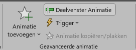 Meerdere animaties toepassen op een object in PowerPoint