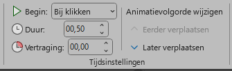 Meerdere animaties toepassen op een object in PowerPoint
